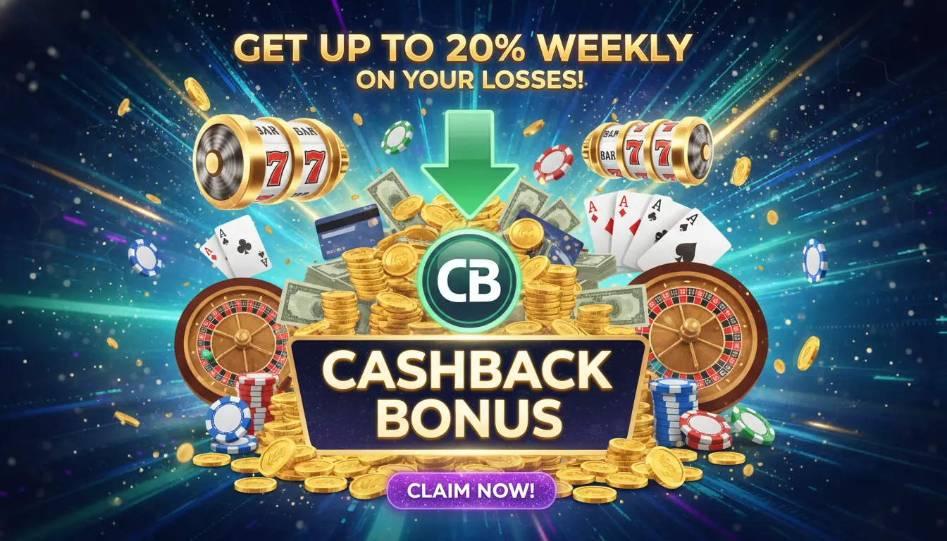 Cashback hos Slottio casino