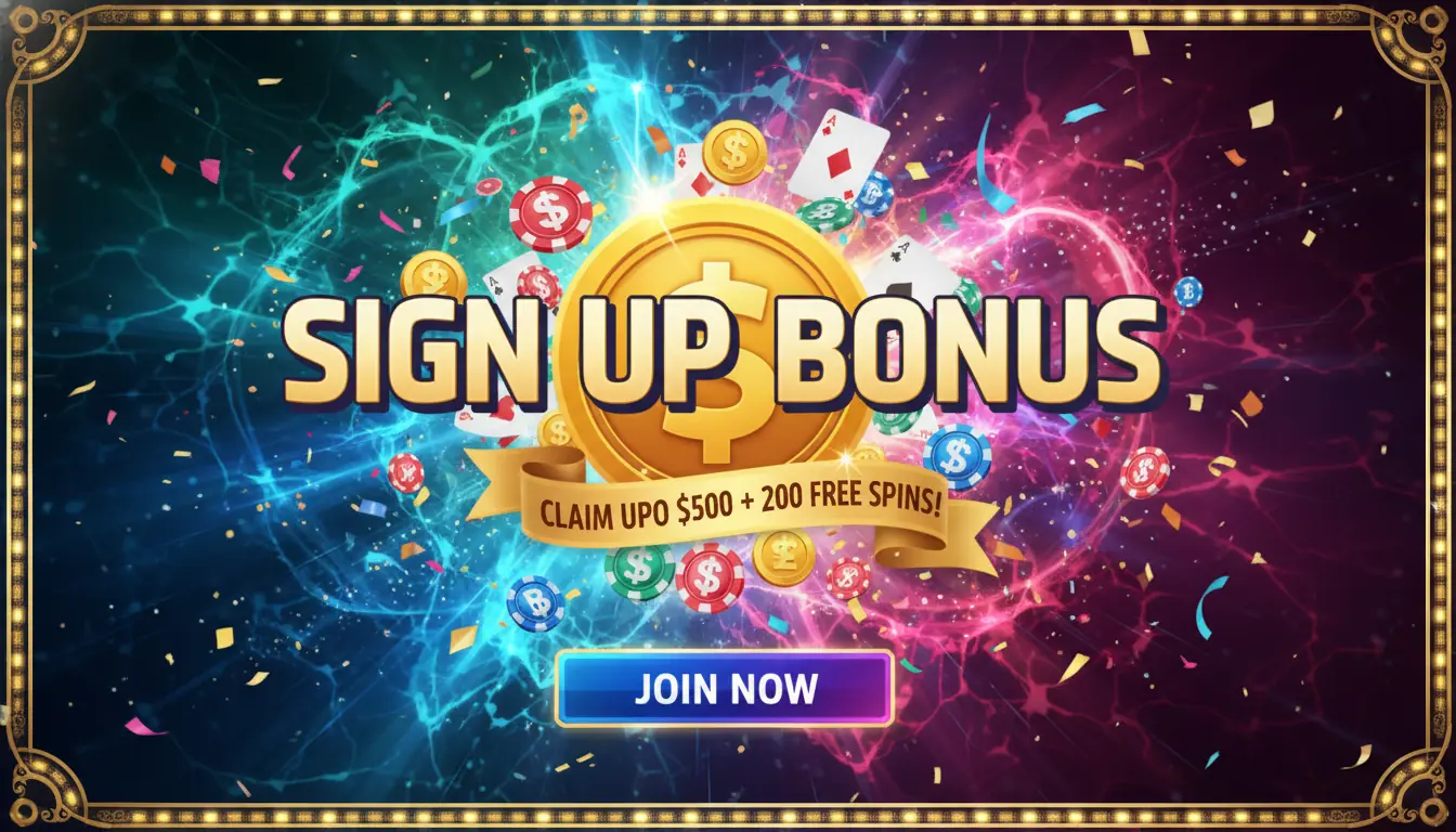 Sign up bonus Slottio casino